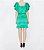 Vestido Feminino Curto Iorane Cetim Decote Quadrado Verde- 36/ 38 - Imagem 4