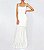 Vestido Feminino Longo Iorane Tricot Listras Off White- 36 - Imagem 1