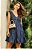 VESTIDO CURTO TRES MARIAS MANGA CURTA COM BABADO - Imagem 1