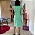 VESTIDO TUBINHO MIDI - VERDE AGUA - Imagem 2