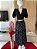CROPED CURTO COM MANGAS BUFANTES - PRETO - Imagem 1