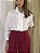 BLUSA DRAPEADO GOLA LAÇO - OFF - Imagem 1