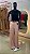 CALÇA PANTALONA COM UM BOTÃO - Imagem 1