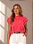 BLUSA GOLA ALTA COM JABOTS - Imagem 1