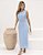 VESTIDO MIDI ALFAIATARIA DETALHE VIÉS - Imagem 1