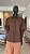 Camisa Feminina Punho Guipir Preta - Imagem 5