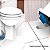 Anel de Vedação com Guia para Vaso Sanitário com Kit Parafuso Fixador Blukit - Imagem 2