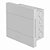 Quadro De Distribuição Sem Barramento 8 Din Liso 22863 Branco Amanco - Imagem 1
