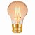Lâmpada Led Filamento E-27 4w 100v-240v A60 3500k Luz Amarela Ab Âmbar Taschibra - Imagem 4