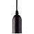 Pendente E-27 Dot Metal Vintage Preto Taschibra - Imagem 1