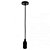 Pendente E-27 Dot Metal Vintage Preto Taschibra - Imagem 2