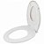 Assento Sanitário Magnetic Baby Confort Branco Civitt - Imagem 2