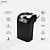 Protetor Contra Surtos Dps 2 Pinos 10a Bivolt Pocket Fit Preto Clamper - Imagem 4