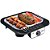 Churrasqueira Eletrica Grill Compacta 127v 1200w Pequena  Fame - Imagem 3