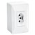 Tomada Externa 2p+t Com Placa E Caixa 20/a250v Evidence 3504 Branco Fame - Imagem 1