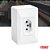 Tomada Externa 2p+t Com Placa E Caixa 20/a250v Evidence 3504 Branco Fame - Imagem 3