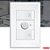 Controlador Para Ventilador Evidence Bivolt Branco Fame - Imagem 2