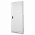 Porta De Aço Laminada Direita 215x85cm Minas Sul Branca Mgm - Imagem 1