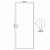 Porta De Aço Laminada Direita 215x85cm Minas Sul Branca Mgm - Imagem 2