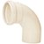 Curva 90° Curta Para Esgoto 100mm 11585 Branco Amanco - Imagem 2