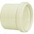 Luva Pvc Simples Para Esgoto 100mm 11737 Branco Amanco - Imagem 1