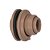 Adaptador Pvc Auto Ajustável Para Caixa D'água 20 Mm X 1/2" 14320 Marrom Amanco - Imagem 1