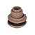 Adaptador Pvc Auto Ajustável Para Caixa D'água 20 Mm X 1/2" 14320 Marrom Amanco - Imagem 2