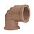 Joelho Pvc De Redução 9º Soldável 25 X 20 Mm 11663 Marrom Amanco - Imagem 1