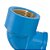 Joelho Pvc 90° Soldável Bucha Latão 20 Mm X 1/2" 11678 Azul Amanco - Imagem 3