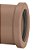 Luva Pvc De Correr Soldável 25 Mm 18390 Marrom Amanco - Imagem 2
