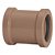 Luva Pvc De Correr Soldável 20 Mm 18386 Marrom Amanco - Imagem 1