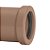 Luva Pvc De Correr Soldável 20 Mm 18386 Marrom Amanco - Imagem 2