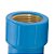 Luva Pvc Soldável Bucha Latão 25 Mm X 1/2" 11751 Azul Amanco - Imagem 3