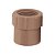 Luva Pvc Soldável E Com Rosca 25 Mm X 3/4" 11755 Marrom Amanco - Imagem 2