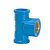 Te Pvc Soldável Bucha Latão 20 Mm X 1/2" 11842 Azul Amanco - Imagem 1