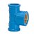 Te Pvc Soldável Bucha Latão 25 Mm X 1/2" 11843 Azul Amanco - Imagem 1