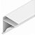 Perfil Pvc Colonial 37x27x32mm Pc 3m Branco Plasmeg - Imagem 1