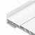 Perfil Pvc Tipo F 22x25x12mm Pc 3m Branco Plasmeg - Imagem 3