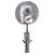 Batedor Para Porta Parafusar Pvc Cristal Sforplast - Imagem 1