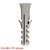 Bucha Nylon Sf Com Aba 8mm 10 Peças Sforplast - Imagem 1