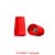 Conector De Torção 4,5-17mm Vermelho 4 Peças Sforplast - Imagem 1