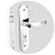 Fechadura Reta Externa Py 40 X 53 Paliway Cromada Soprano - Imagem 1