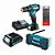 Kit Parafusadeira/furadeira E Rádio A Bateria 12v Kit Hp333+mr052 Makita - Imagem 1