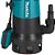 Bomba Submersível Para Água Suja 400w 127v Pf0410 Makita - Imagem 3