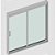 Janela De Correr Para Banheiro 2 Folhas Em Alumínio Vidro 600x400mm Verde Blinglass - Imagem 3