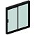 Janela De Correr Para Banheiro 2 Folhas Em Alumínio Vidro 600x400mm Preta Blinglass - Imagem 3
