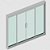 Janela De Correr Em Alumínio Vidro Verde 1500x1000mm 4 Folhas Blinglass - Imagem 3