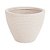 Vaso Cone Baixo Riscato 28 Branco Mármore 9058 Vasap - Imagem 1