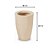 Vaso Cone Liso 45 Areia 4958 Vasap - Imagem 3