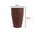 Vaso Cone Riscato 45 Argila 5173 Vasap - Imagem 3